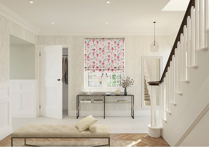 Wisteria Silk, Rosewood - Roman Blind - Image 8